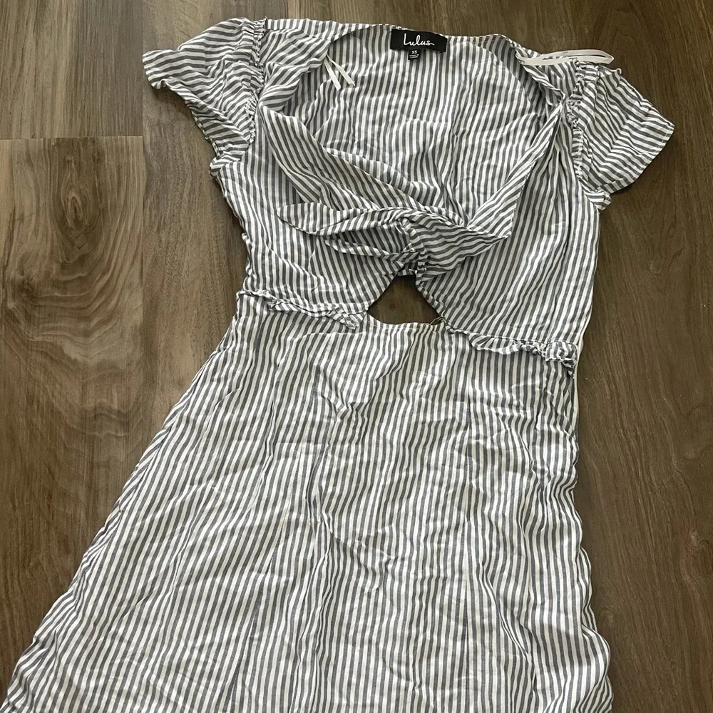 LuLus Stripe Dress - Picture 4 of 4